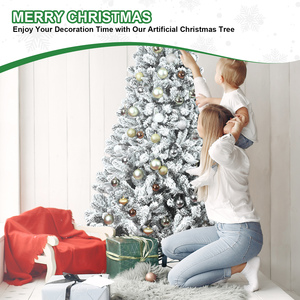 Fast Delivery Detachable Artificial <b>Christmas</b> <b>Trees</b> Flocked Artificial <b>Christmas</b> <b>Tree</b> for Holiday Decoration - Product Image 3