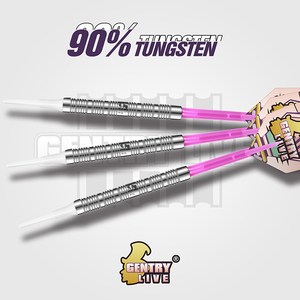 Juego de Dardos Gentry Live Fairy Tale Serie GL-05 con Punta Blanda o Punta de Acero, 90% Tungsteno - Product Image 6