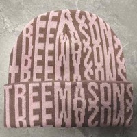 Nouveau bonnet d'hiver 2026 en maille jacquard super douce et duveteuse, entièrement en mohair, doublé satin, personnalisable avec logo sur mesure