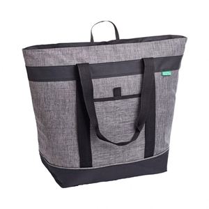 Sac isotherme pliable haut de gamme Jumbo HD avec isolation thermique, couleur anthracite, pour courses et promotions - Product Image 1