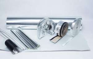 Funda de Aislamiento Térmico de Fibra de Vidrio con Papel de Aluminio, Funda de Protección de Cables de Alta Temperatura, Funda de Aislamiento Térmico de Fibra de Vidrio - Product Image 5