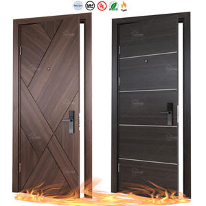 Portes d'<span class=keywords><strong>entrée</strong></span> en bois ignifugées pour appartements, homologuées WH, 20, 30, 45, 60, <span class=keywords><strong>90</strong></span>, 120 minutes, avec cadre, portes intérieures ignifugées pour chambres d'hôtel - Product Image 2