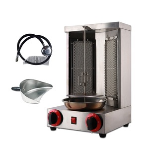 Four à canard rôti vertical rotatif commercial, barbecue à gaz multifonction pour poulet, bœuf, agneau, kebab - Product Image 2