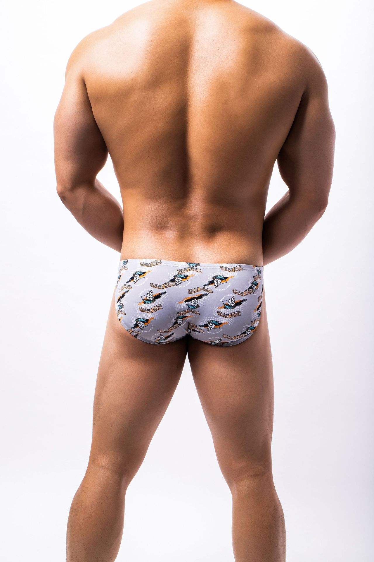 Brave Person Men's Nylon Bikini Underwear Quick Dry Sustainable