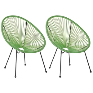 YOHO, superventas, precio de fábrica, 3 uds., ratán, Acapulco, Patio, silla de mimbre, cómoda, para exteriores, silla Acapulco - Product Image 6