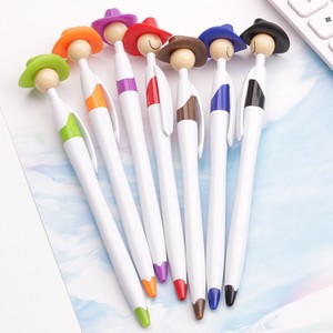 Bolígrafo de Plástico Promocional Barato al por Mayor con Diseño de Vaquero, Personalizable con Logotipo, Ancho de Escritura de 1.0 mm - Product Image 6