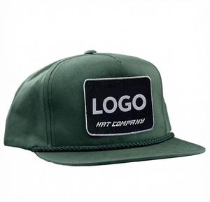 Casquette Trucker en Maille avec Patch Tissé Personnalisé, Visière en Sergé de Coton Respirant, Casquette Snapback Décontractée avec Logo OEM, Casquette de Baseball Personnalisée avec Logo OEM en Maille - Product Image 3