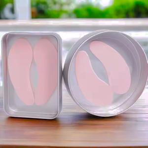 Ensemble de patchs en silicone réutilisables pour les soins de la peau protection UV plus de 100 fois les coussinets <span class=keywords><strong>anti</strong></span>-âge pour les yeux de marque privée - Product Image 1