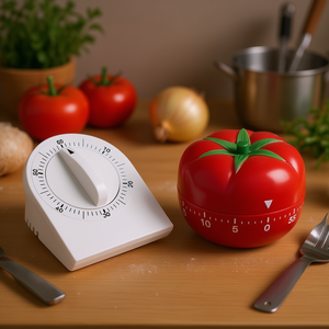 Temporizador de Cocina TFA-DOSTMANN con Forma de Tomate, Temporizador de Cuenta Regresiva de 60 Minutos para Cocinar y Hornear - Product Image 3