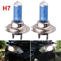 Ampoule halogène pour voiture 12V H1 H4 H7 H8 H11, phare, feu antibrouillard, 55W 5000K blanc, phare halogène pour voiture et moto