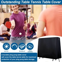 Couverture de table de ping-pong pliante et imperméable pour le jardin et l'extérieur