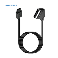 Câble AV haute vitesse 6ft péritel rvb pour console de jeu SNES N64 Gamecube NGC