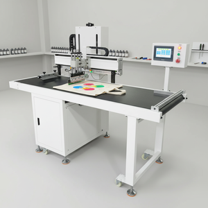 Máquina de Impresión Plana Automática de un Solo Color <span class=keywords><strong>para</strong></span> Diversos Tipos de Bolsas, <span class=keywords><strong>Camisetas</strong></span>, Cartón y Poliéster - Product Image 1