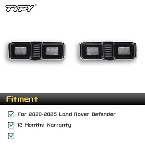 TYPY Nouveau feu arrière de voiture, feu de pare-chocs arrière, Land Rover Defender 90 110 130 2020-2025, feu de recul et de freinage LED, sans codage - Product Image 4
