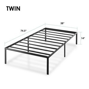 Modern Large Double Iron Bed Wood Platform Wrought Iron Steel Bottom Bracket Removable <strong>Hotel</strong> Mattress Factory-Worthy <strong>Bedframe</strong> - Product Image 6