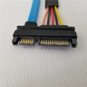Cable de extensión de datos SATA de 22 pines (7+15 pines), cable de alimentación macho a hembra, disco duro de 3,3 V - Product Image 3