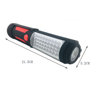 Nhựa từ làm việc đèn có thể sạc lại có thể gập lại 36 + 5LED kiểm tra làm việc ánh sáng với móc - Product Image 3