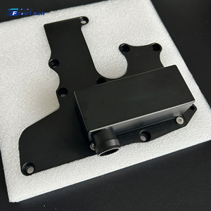 Réservoir d'huile à clapets pour VW Audi EA888 Gen2 1.8T 2.0T TSI TFSI, séparateur d'huile en aluminium CNC 6061 anodisé noir - Product Image 1