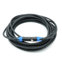 Câble de commande d'éclairage DMX évalué IP65 3 broches 22awg mâle à femelle câble en cuivre DMX512 pour scène