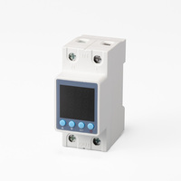 Protector de Sobretensión y Baja Tensión Monofásico EAST 63A 230V AC con Pantalla LCD, Reinicio Automático, YST2P-63S