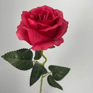 Fiore di Rosa Artificiale a Stelo Singolo all'Ingrosso per Decorazione di Matrimoni <span class=keywords><strong>e</strong></span> San Valentino - Product Image 3