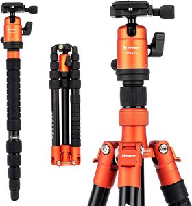 Monopié Desmontable <span class=keywords><strong>Fotopro</strong></span> para Videocámara, Soporta hasta 10 kg/17.63 lb, Trípode de Aluminio <span class=keywords><strong>Fotopro</strong></span> para Cámara DSLR - Product Image 1