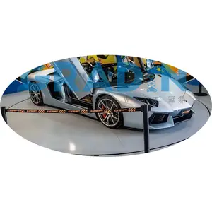 Plataforma giratória hidráulica para carro, plataforma giratória giratória 360 graus, venda imperdível