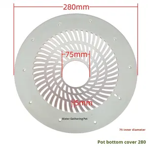 حوض أسماك A042 صغير مع منفذ تصريف عالي المستوى، بيع مباشر من المصنع، نوع جديد من أحواض الأسماك لتربية الأحياء المائية - Product Image 3