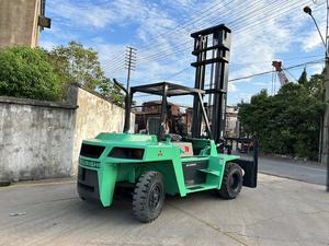 Japan Original <b>Used</b> Forklift Truck Diesel 7 Ton Mitsubishi FD70 Powered <b>Pallet</b> Stacker Mitsubishi/Heli/ Engine Side Shift Retail - Product Image 3