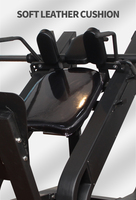 Vente Flash : Hack Slide Commercial 45 °   Machine à Squat Hack pour Entraînement des Fessiers, des Abdos et des Ischio-jambiers – Équipement de Fitness pour la Partie Inférieure du Corps