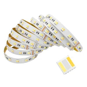 RGB CCT RGBCCT RGBW RGBWW Lights 12V 24V Waterproof 5M 300LED Warm White Blue Single Color Lights Flexible LED Strip 5050