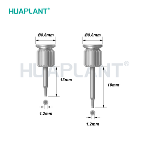 Driver esagonale dentale in acciaio inossidabile universale 1.2 manuale per la rimozione di spalle e viti con garanzia a vita - Product Image 1