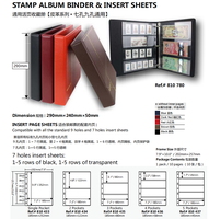 Album de collection pour billets de banque et timbres