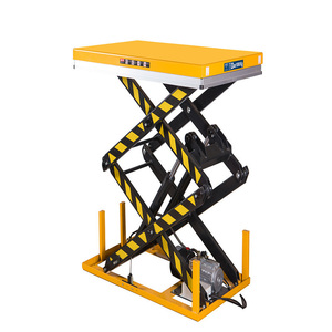 Plataforma Elevadora de Tijera Fija con Barandilla de Seguridad, Capacidad de Carga de 1000 kg, Plataforma Elevadora Hidráulica - Product Image 2