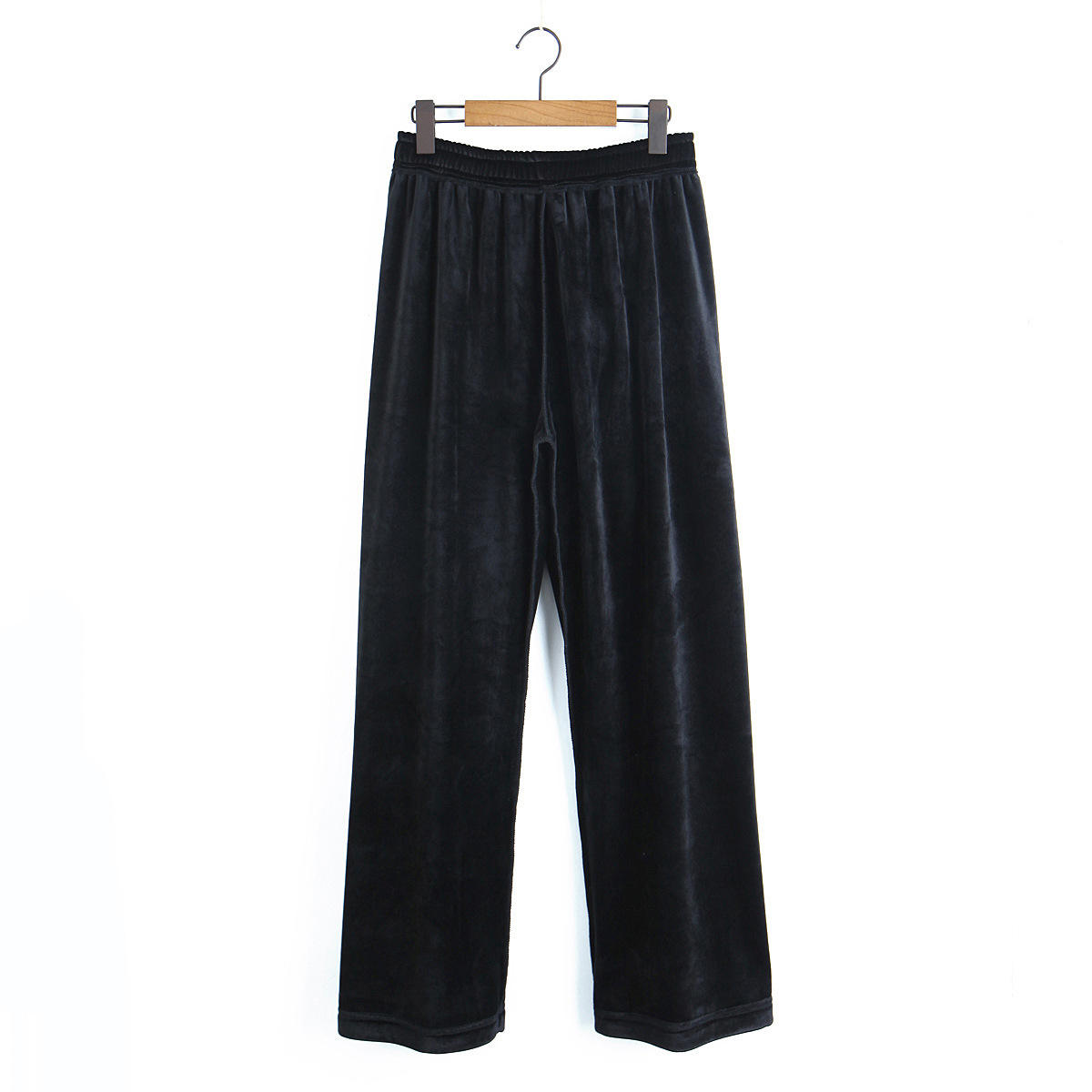 Black fleece-lined trousers