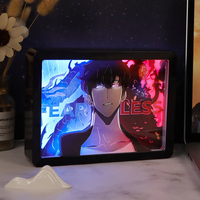 Cadeaux Anime : Boîte lumineuse personnalisée Anime Manga Solo Atsushi, figurine d'action, veilleuse LED, cadre ABS, veilleuse LED, articles cadeaux Anime