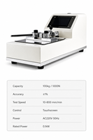 Testeur de traction entièrement automatique et informatisé NB-L100, 100 kg, contrôle par écran tactile, pour le test de résistance des fils de sertissage de bornes