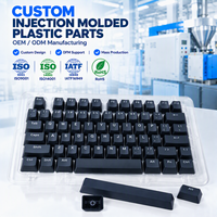 Services de moulage par injection ABS sur mesure, touches ODM/PBT pour clavier mécanique, jeux et kits DIY personnalisés
