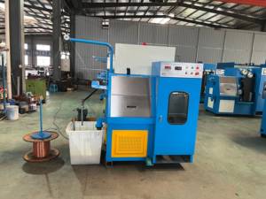 Machine à tirer le fil électrique en cuivre SWAN 24D de haute qualité, vente chaude 2025, moteur à roulement, entraînement électrique, 380/240V, vitesse maximale 2000m/min, <span class=keywords><strong>facile</strong></span> - Product Image 3