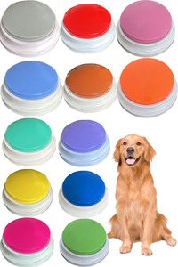 Großhandel Haustier-Kommunikationsknopf Hunde-Sprechbox Trainings-Spielzeug Aufnahmegerät Soundmacher Quetschbox Mehrfarbig Aufnahmefähig - Product Image 6