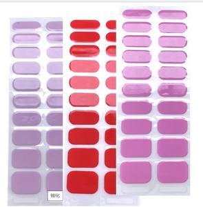 Buulqy — bandes d'ongles pour manucure, couverture complète, Gel de vernis à ongles, enveloppes, 4 juillet - Product Image 1