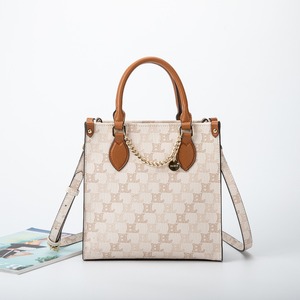 Borsa Tote <span class=keywords><strong>Polo</strong></span> in PVC Tutto-in-Uno da Donna, Impermeabile, Resistente, Portatile, Riutilizzabile, con Tracolla e Cerniera, Motivo con Logo - Product Image 1