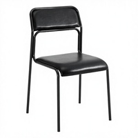 Silla de Comedor Moderna con Patas Metálicas Acolchadas con Tela Resistente al Desgaste, Estilo Lujoso, para Sala de Estar, Dormitorio, Hotel, Decoración de Interiores del Hogar