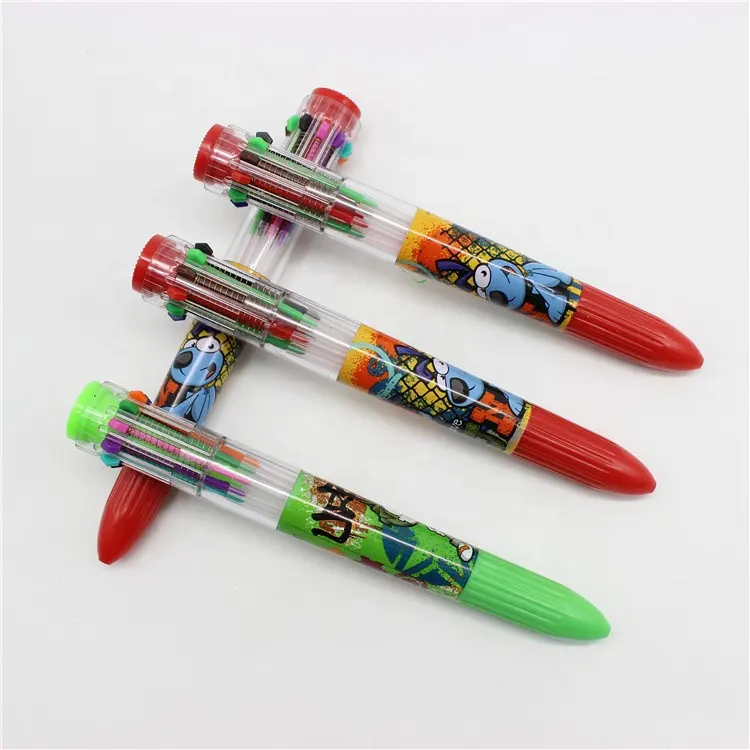 multi color ink pens japanese pen 10-color printing pen