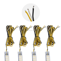 Feux de roue LED bicolores ambre et blanc 2-en-1 à 6 rangées avec fonction Switchback IP68 pour feux de jour (DRL) et clignotants de voiture