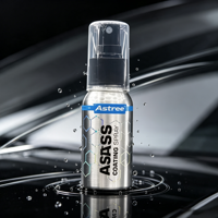 Spray de protection céramique pour vitres de voiture 50ML Astree, hydrophobe puissant, anti-salissures, application facile, OEM disponible