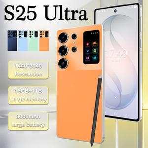 Téléphone portable S25 Ultra 5G, écran 6,9 pouces, stockage 16+1 To, double SIM, emplacement pour carte TF, grand stockage pour les voyages en plein air, le divertissement, le travail de bureau - Product Image 3