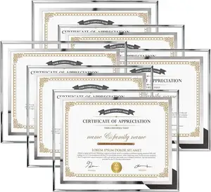 High Quality Award Certificates Gold Foil on White Printable Diploma Paper Certificate Printing in Reasonable Price