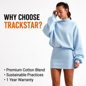 TRACKSTAR INDUSTRY <b>Rainbow</b> Letter Print Front Oversized Sweatshirt Women Crew Neck Long Sleeve Knitted 100% Cotton Autumn Casual - Product Image 1
