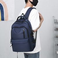2025 sac à dos de mode minimaliste de luxe pour hommes et femmes nouvelle couleur unie pour affaires et étudiants sac à dos personnalisé